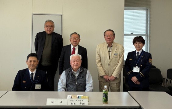 写真:役員会の様子