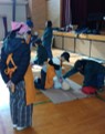 写真:年初行事の様子