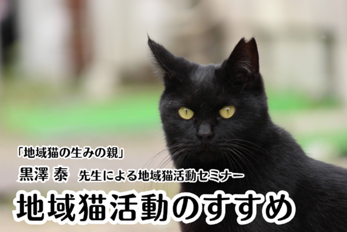 「地域猫活動のすすめ」開催のお知らせ