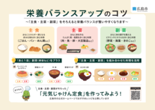 栄養バランスに関する啓発媒体
