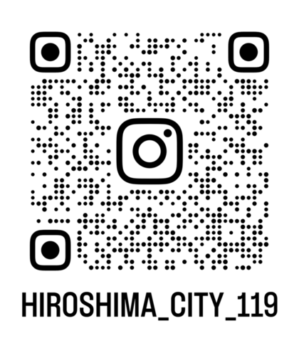 広島市消防局公式インスタグラム二次元コード