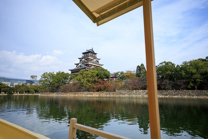 【広島市】広島城遊覧船