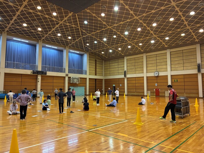 体力測定の様子2