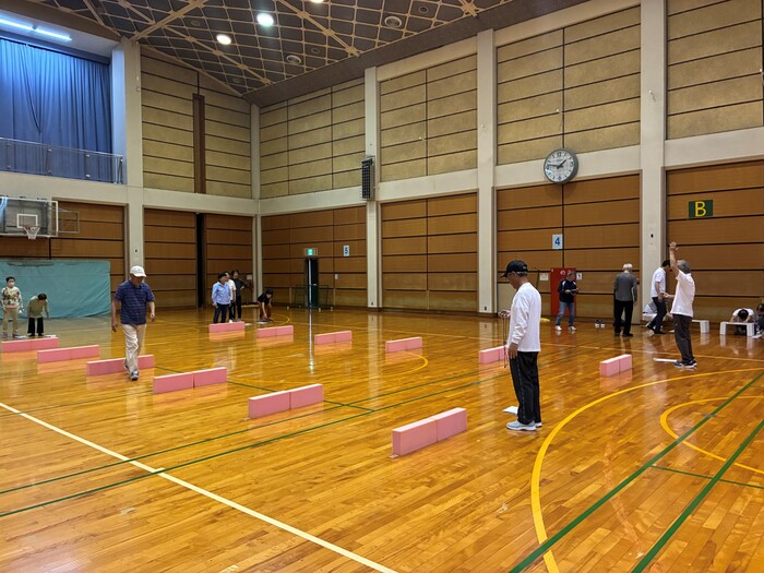 体力測定の様子4