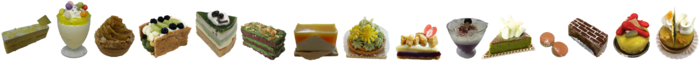 南区スイーツの様子