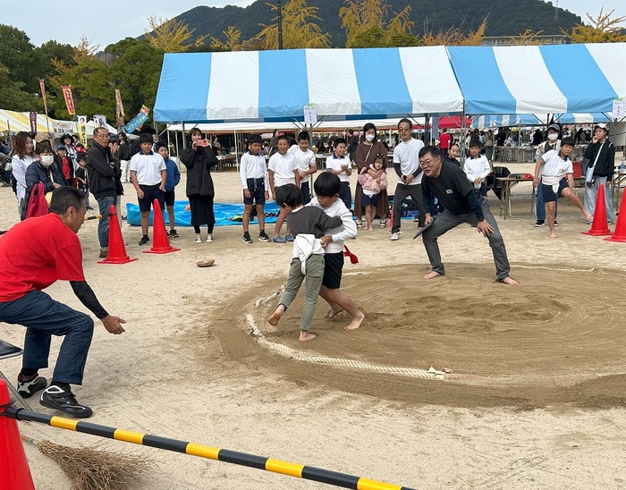 こどもずもう写真