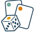 すごろくかるたのイラスト