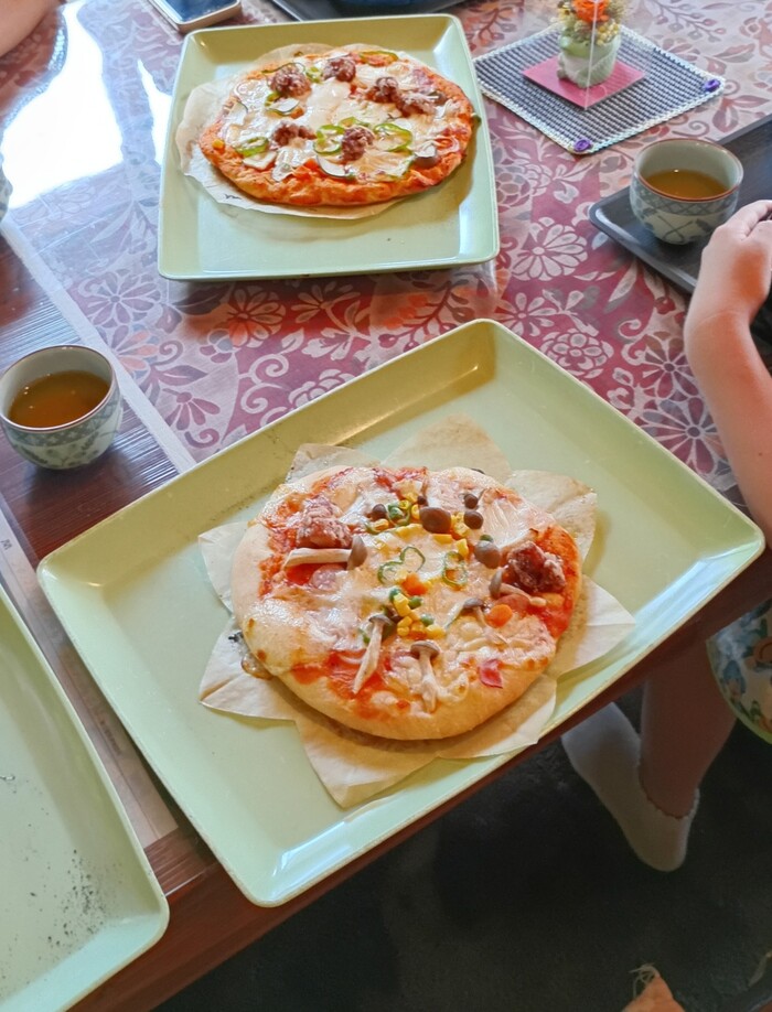 ピザ作り体験