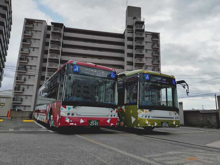 EVバス2台