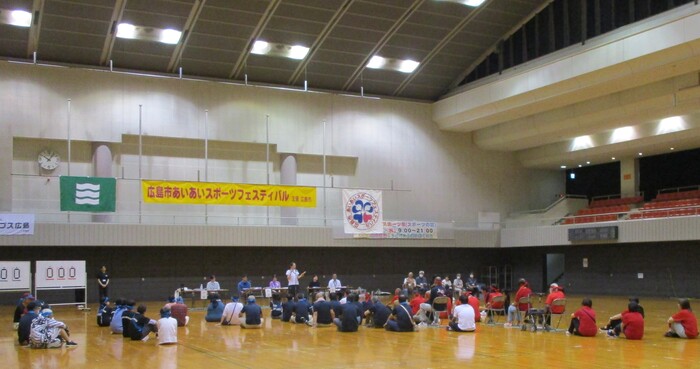 ミニ運動会 整列