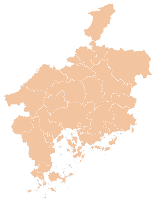 広島広域都市圏マップ