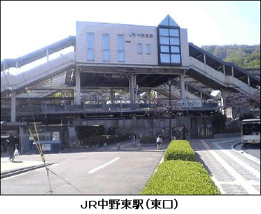 JR中野東駅(東口)の写真