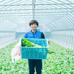 「ひろしま活力農業」経営者育成事業により就農された岡崎さんの画像
