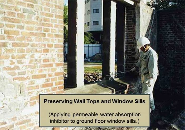 Preserving Wall Tops and Sills II