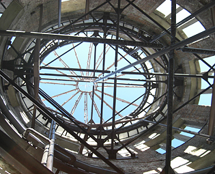 Picture of Atomic Bomb Dome viewed from below
