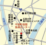 千田町夜間急病センターの地図