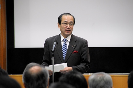 松井市長の挨拶の画像