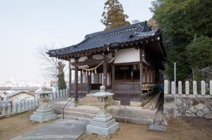真幡神社（黄幡社)