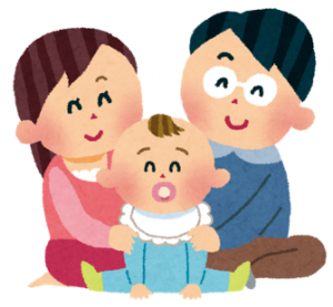 乳幼児と家族
