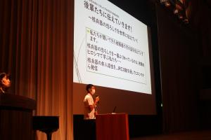 「中学生による『伝える　Hiroshima　プロジェクト』」メッセンジャー事前研修