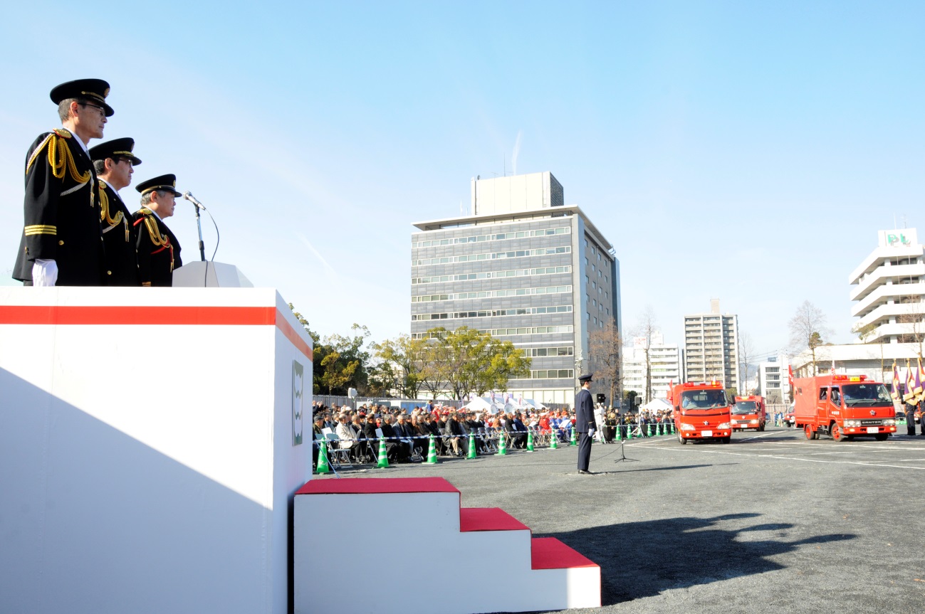 5日　「広島市消防局出初式」を開催の画像