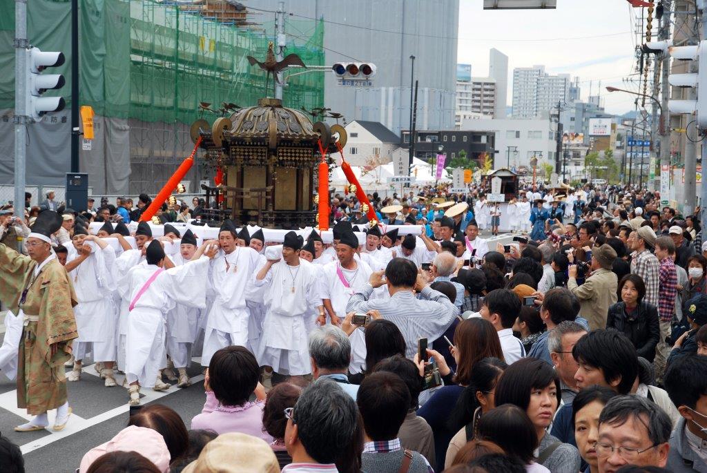 10日　広島神輿行列「通り御祭礼」の開催の画像