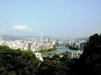 比治山から京橋川を望むの画像