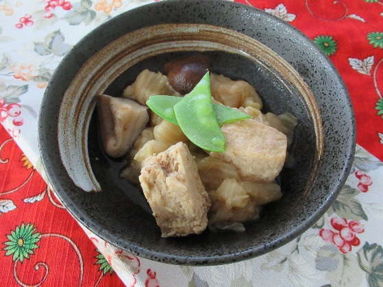 豆腐と白菜の煮物の画像