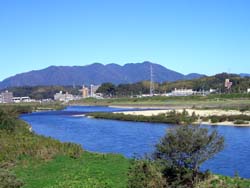 雄大な太田川の眺めの画像