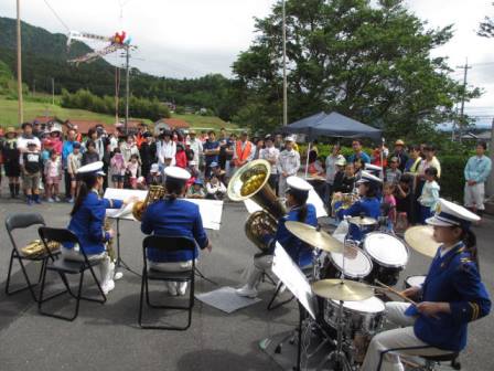  広島市消防音楽隊による「ルパン3世のテーマ」、「ドラえもん」の演奏がありました  の画像