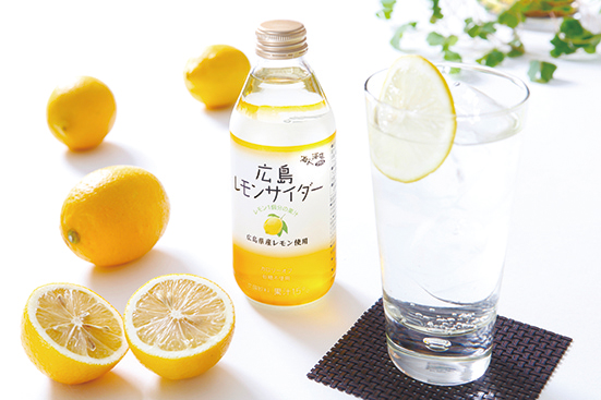 image of Hiroshima Lemon Cider with Amabito no Moshio Fisherman's Salt2