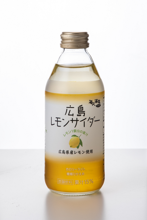 image of Hiroshima Lemon Cider with Amabito no Moshio Fisherman's Salt